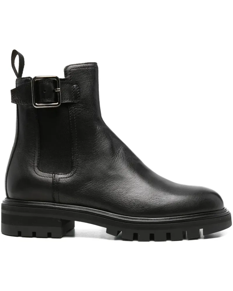 Henderson Nara Stiefel - Schwarz Schwarz