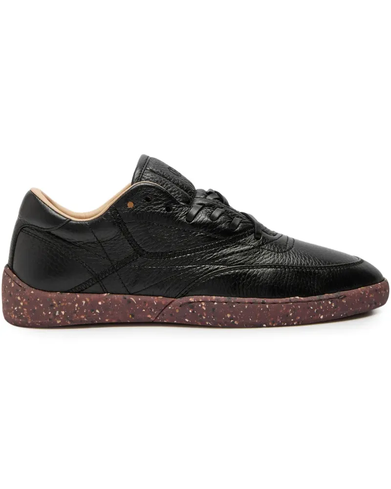 Gabriela Hearst Ohio grained sneakers - Schwarz Schwarz