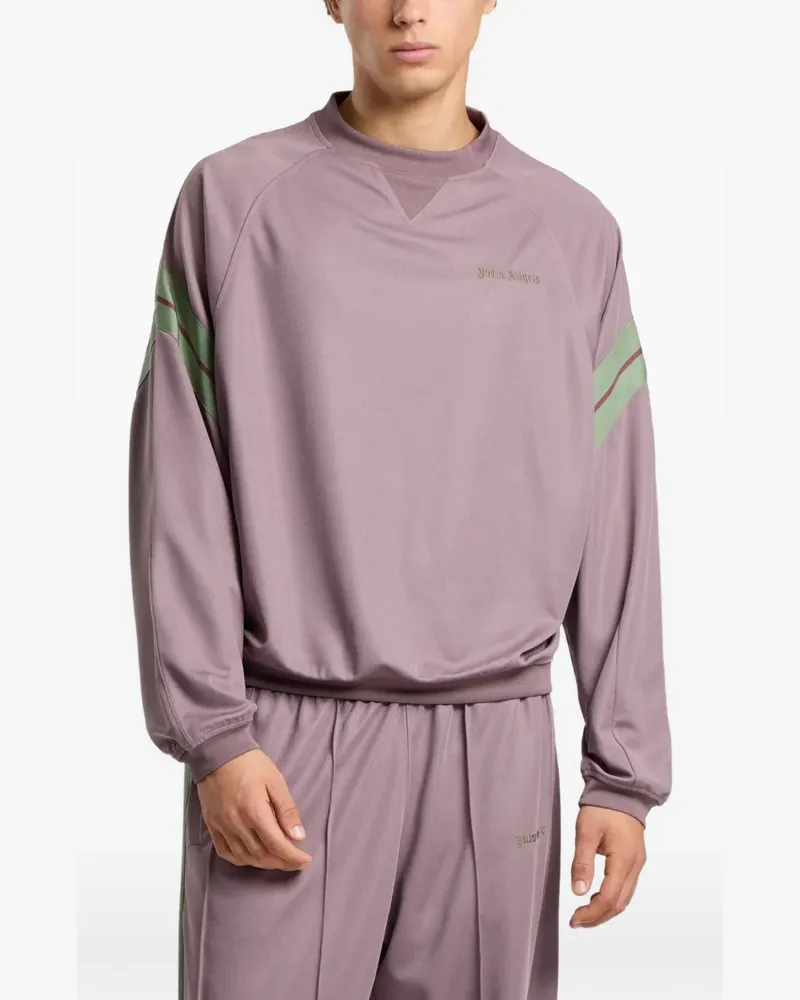 Palm Angels Sweatshirt mit Raglanärmeln - Violett Violett