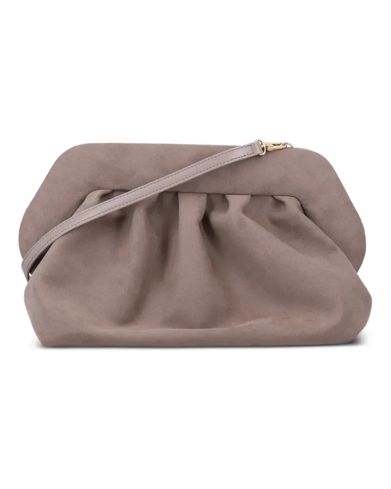 THEMOIRÈ Bios Clutch - Braun Braun