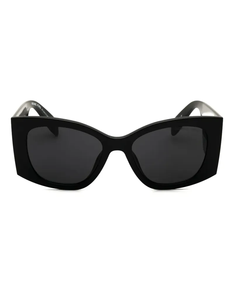 Michael Kors oversized logo-plaque sunglasses - Schwarz Schwarz