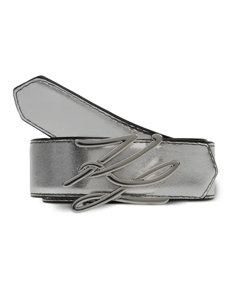Karl Lagerfeld K/Autograph Gürtel - Silber Silber