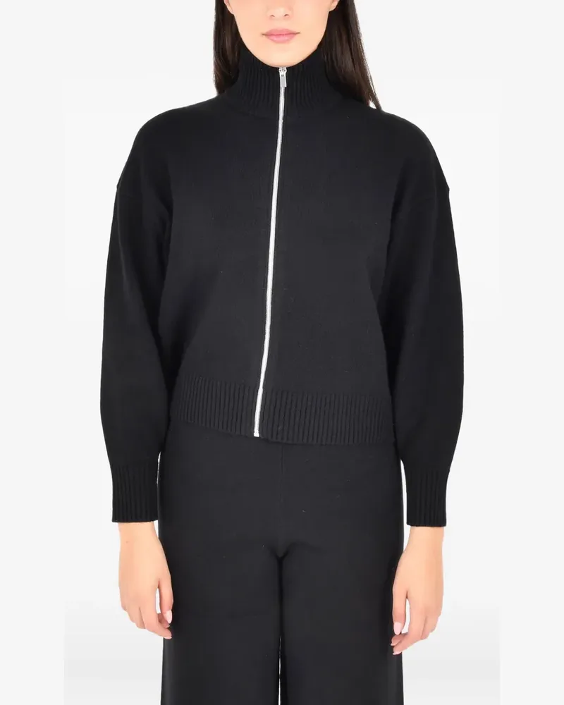 Pennyblack Antares zip-up cardigan - Schwarz Schwarz