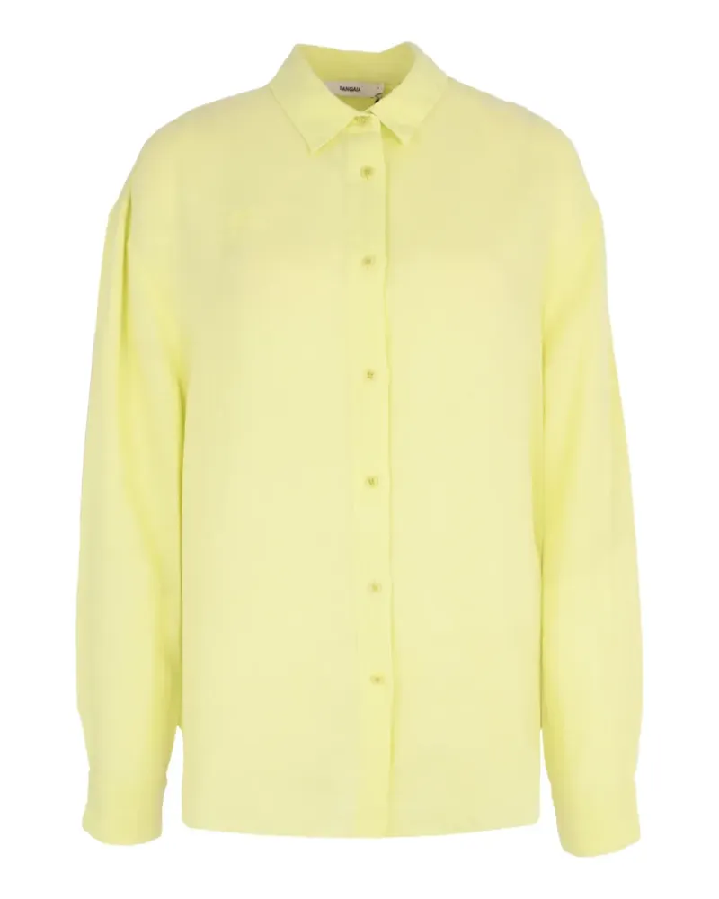 PANGAIA button-up long-sleeves shirt - Gelb Gelb