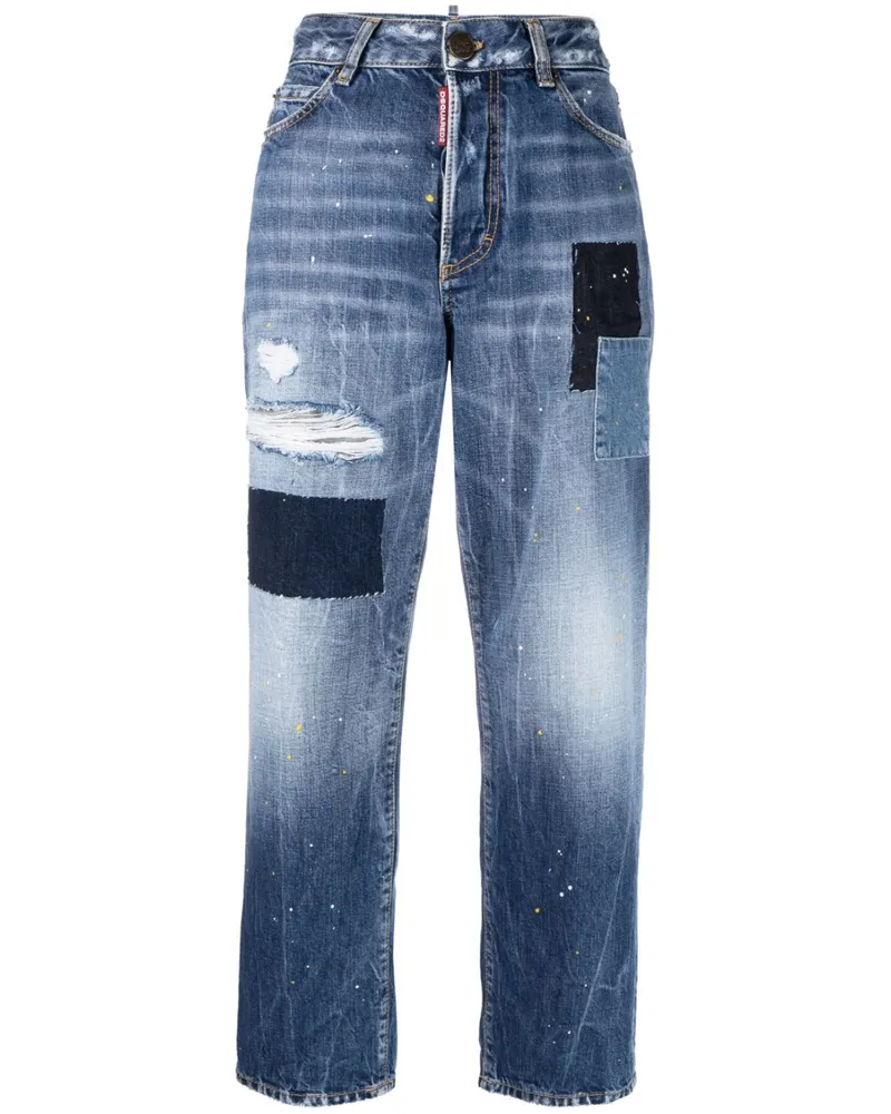 Dsquared2 Jeans mit geradem Bein - Blau Blau