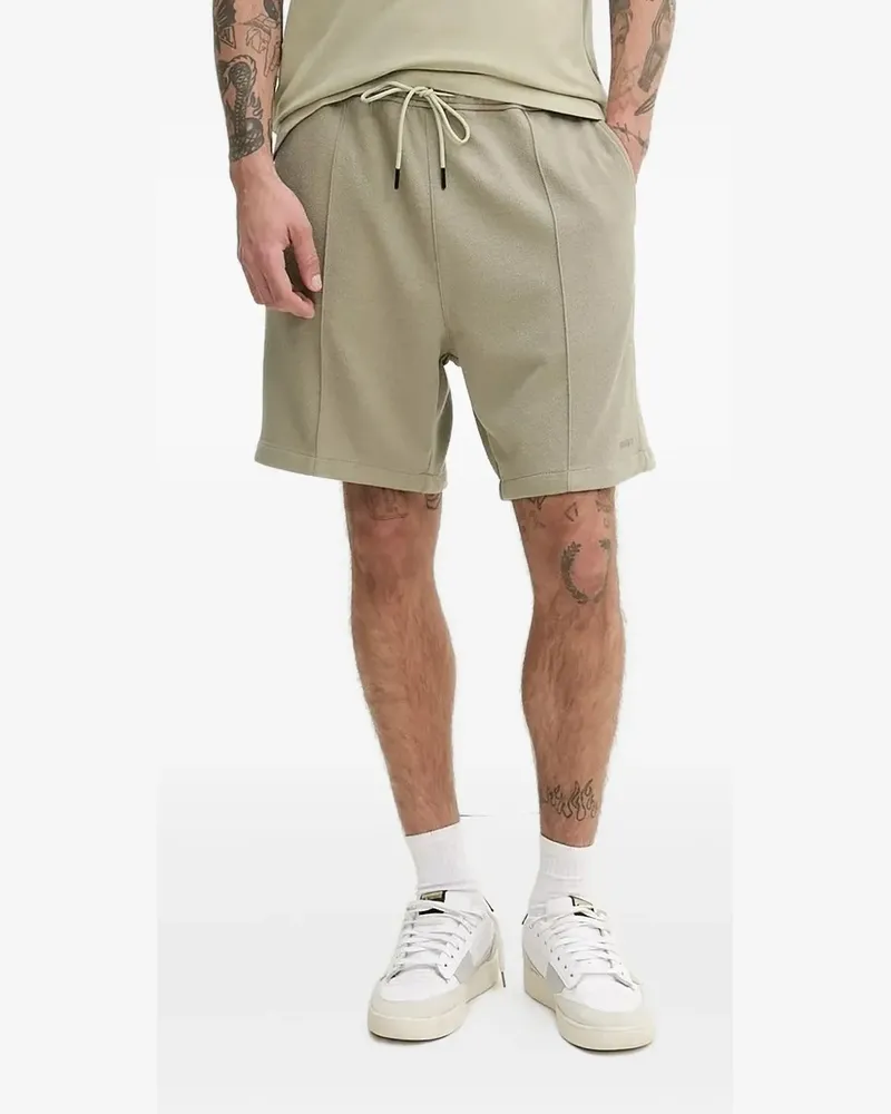 HUGO BOSS Strukturierte Shorts mit Kordelzug - Nude Nude