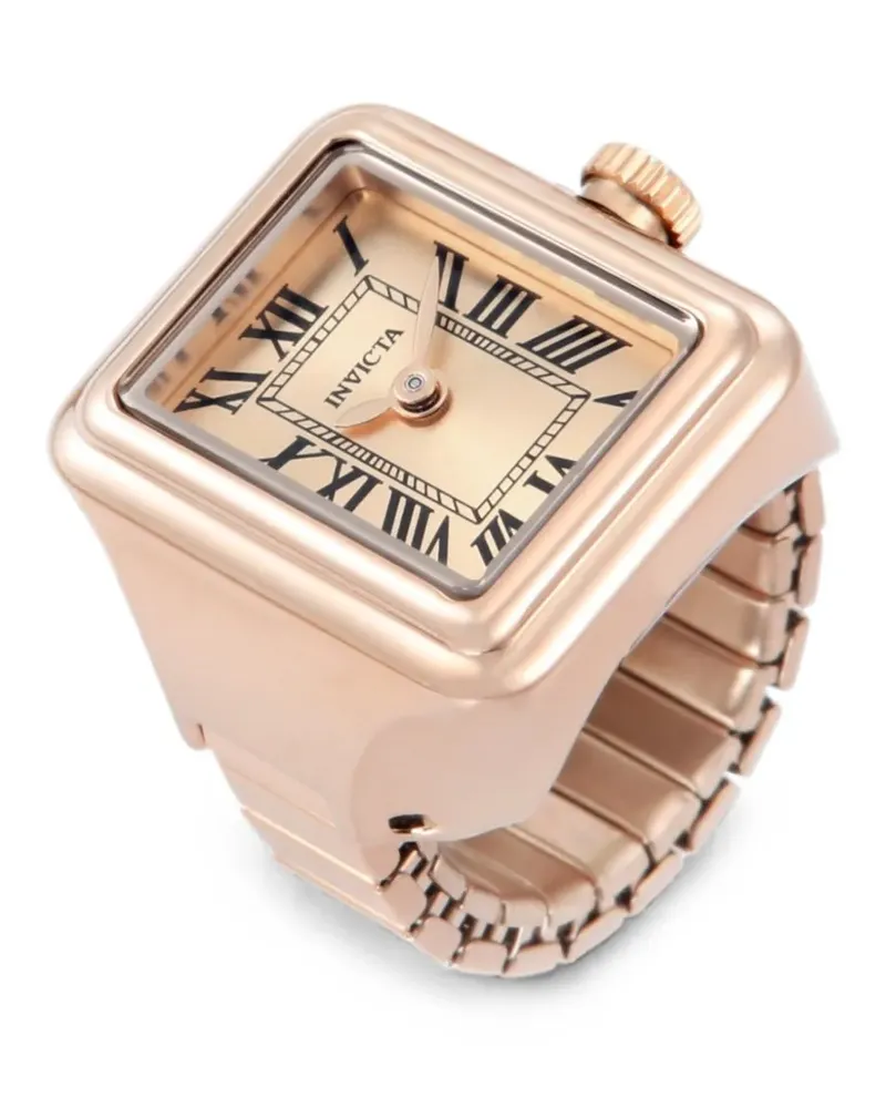 Invicta Mini square-face 18mm watch - Gold Gold