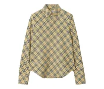 Kariertes Hemd - Nude