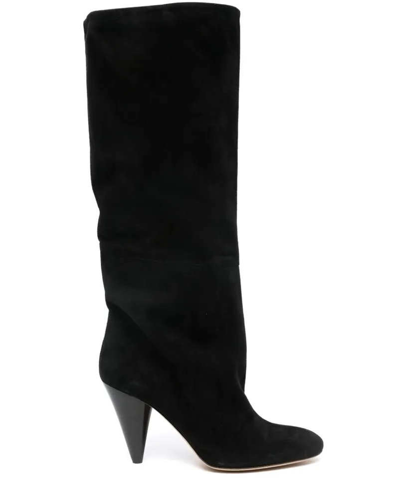 Proenza Schouler Stiefel aus Wildleder - Schwarz Schwarz