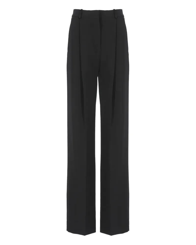 Elisabetta Franchi Hose mit Faltentaschen - Schwarz Schwarz