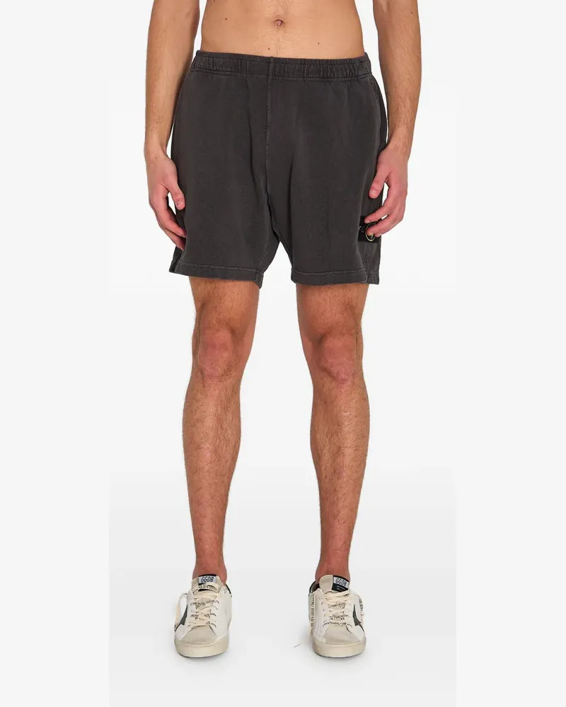 Stone Island Shorts mit Logo-Patch - Grau Grau