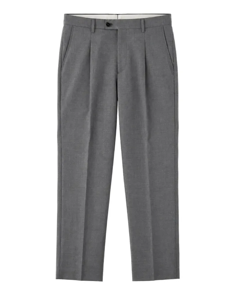 Be Able pleated tailored trousers - Grau Grau