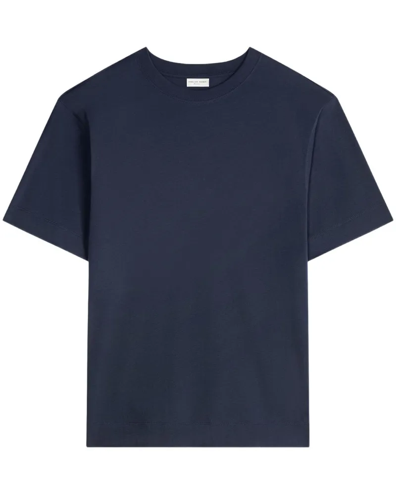 Dries van Noten Kastiges T-Shirt - Blau Blau