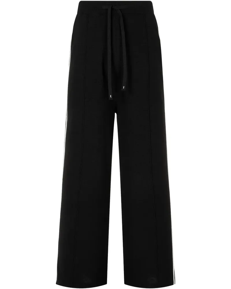STUDIO TOMBOY Jogginghose mit Streifen - Schwarz Schwarz