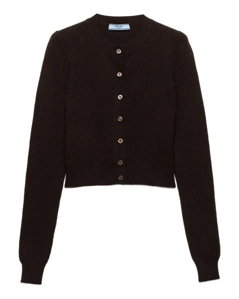 Prada cashmere cardigan - Braun Braun