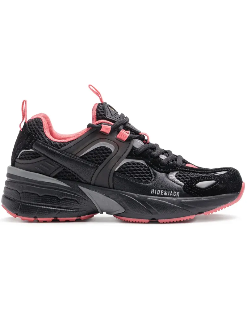 Hide & Jack Sneakers mit Logo-Detail - Schwarz Schwarz
