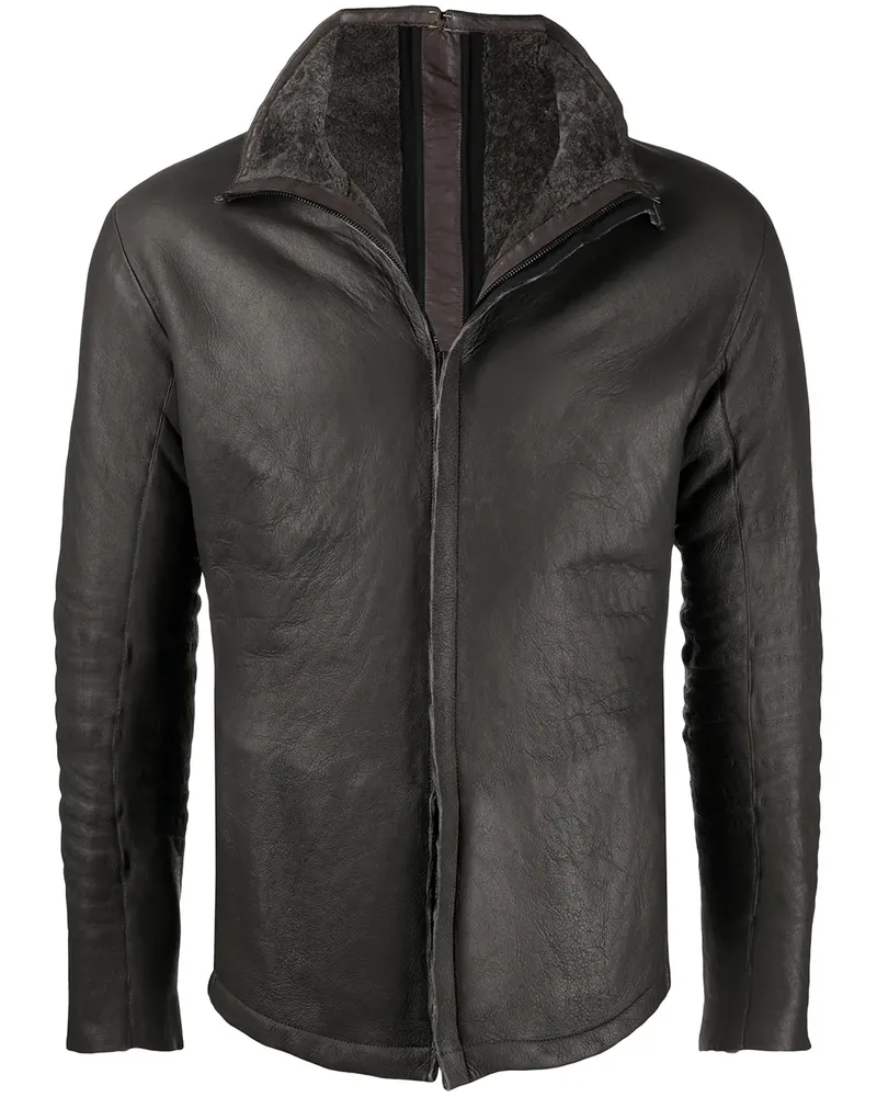 Isaac Sellam Mecanique Lederjacke - Schwarz Schwarz