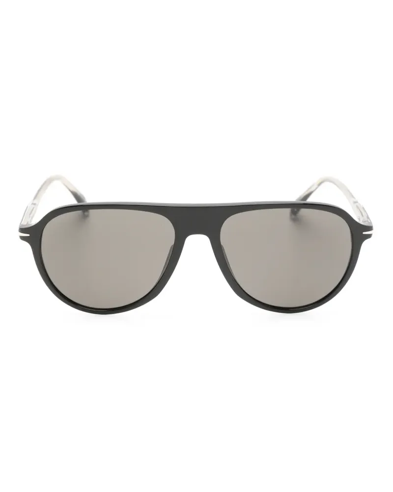 EYEWEAR by DAVID BECKHAM Getönte Pilotenbrille - Schwarz Schwarz