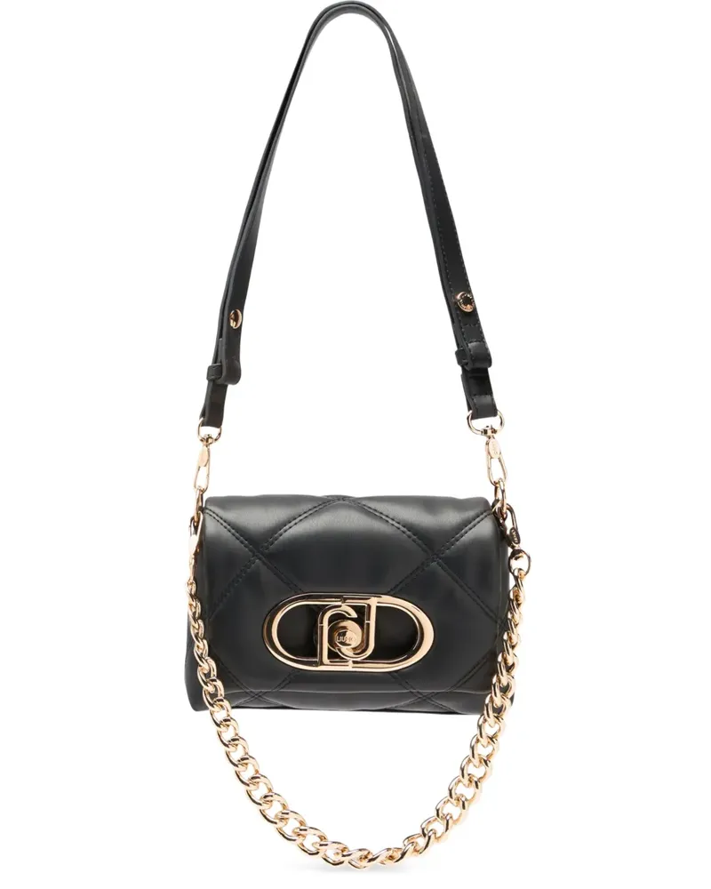 Liu Jo LaPuffy quilted detachable strap bag - Schwarz Schwarz