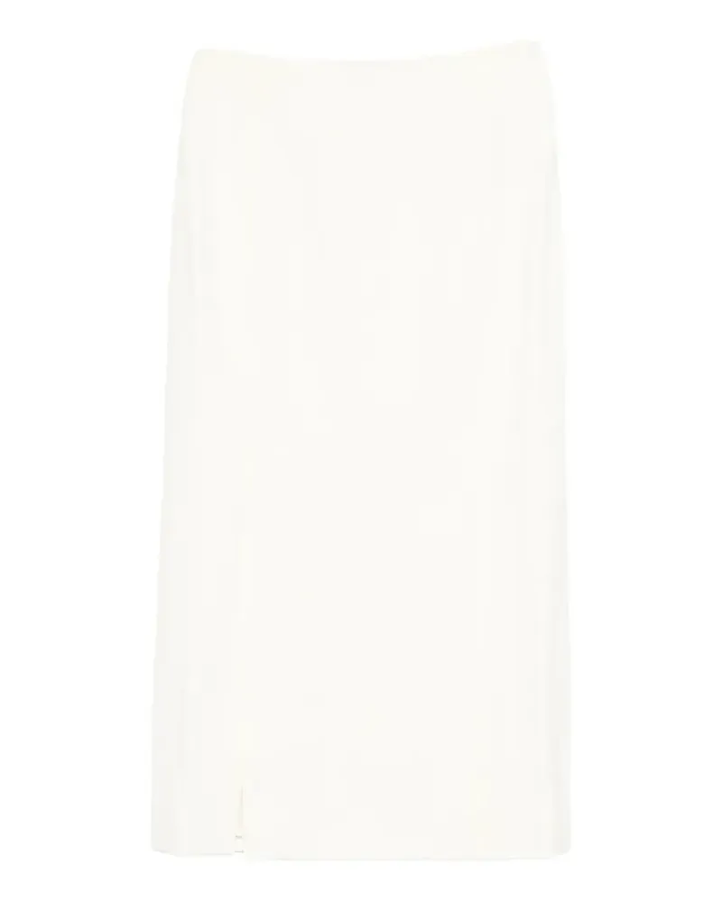 Róhe short-slit midi skirt - Nude Nude