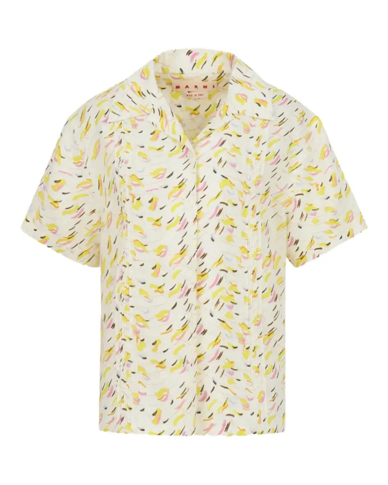 Marni linen shirt - Weiß Weiß