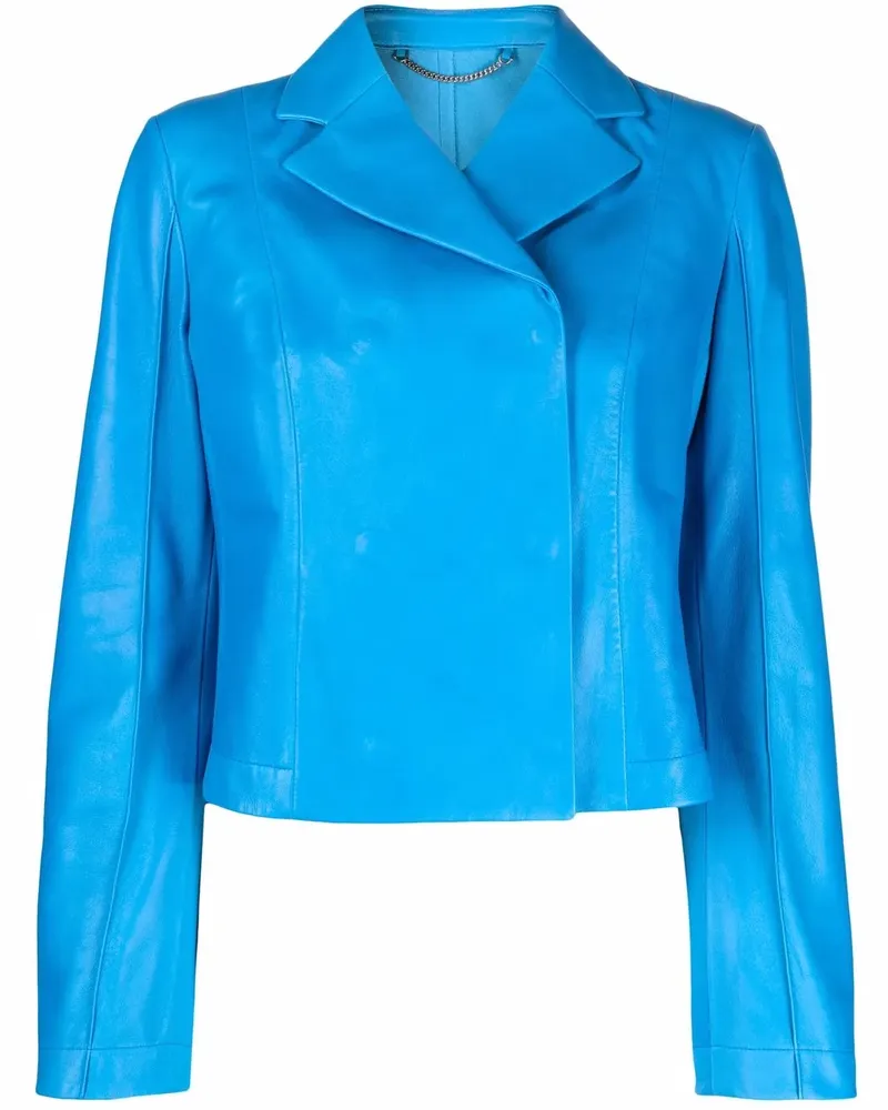Ferragamo Jacke mit fallendem Revers - Blau Blau