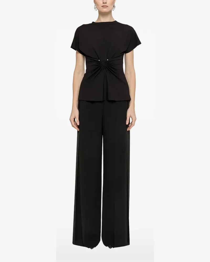 NISSA Kurzärmeliges T-Shirt - Schwarz Schwarz