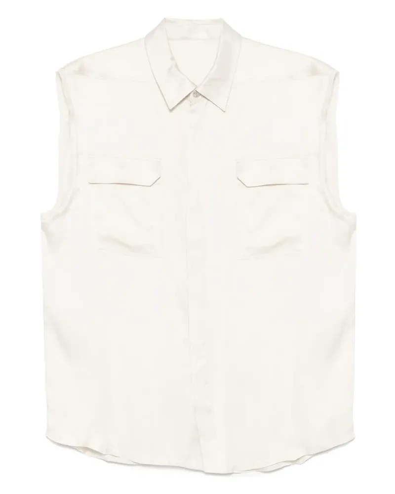Rick Owens Jumbo Hemd - Nude Nude