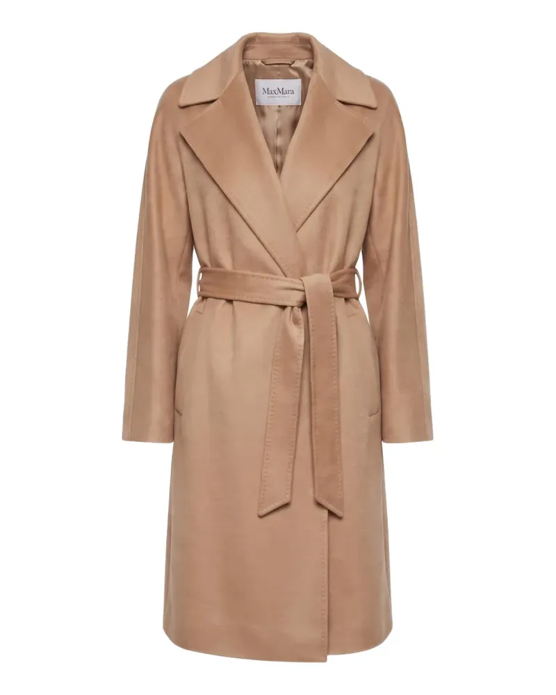 Max Mara Bombo belted coat - Nude Nude