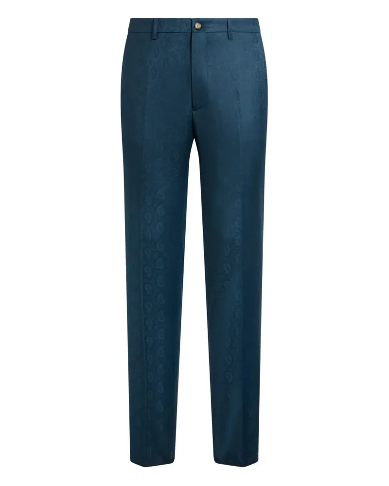 Etro Hose mit geradem Bein - Blau Blau
