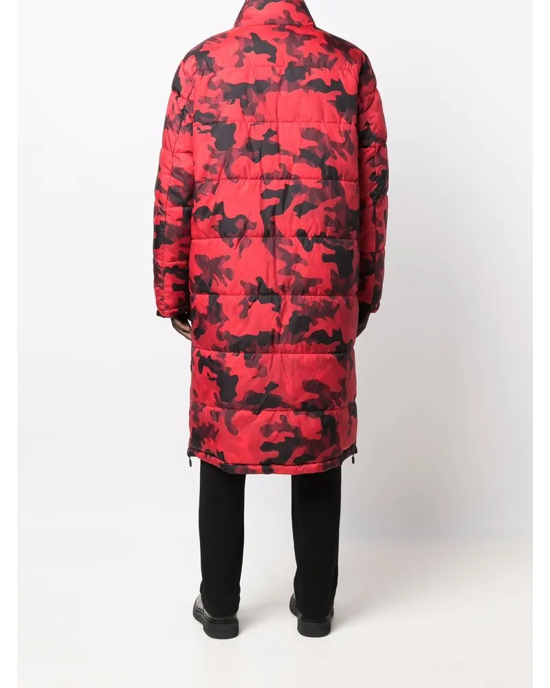 Kors Damen Mantel Michael Kors Daunenmantel Rot Michael Kors