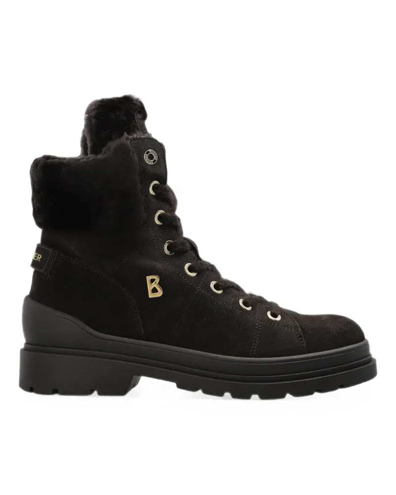 Bogner St. Moritz Stiefeletten mit Shearling - Braun Braun