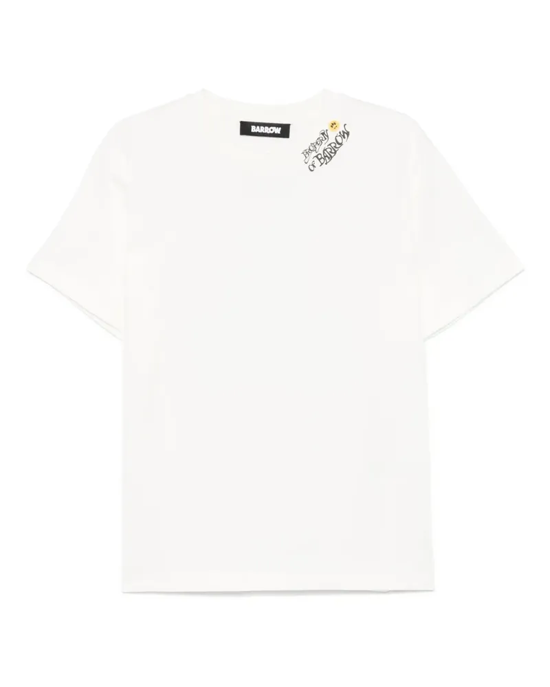 BARROW Klassisches T-Shirt - Weiß Weiß