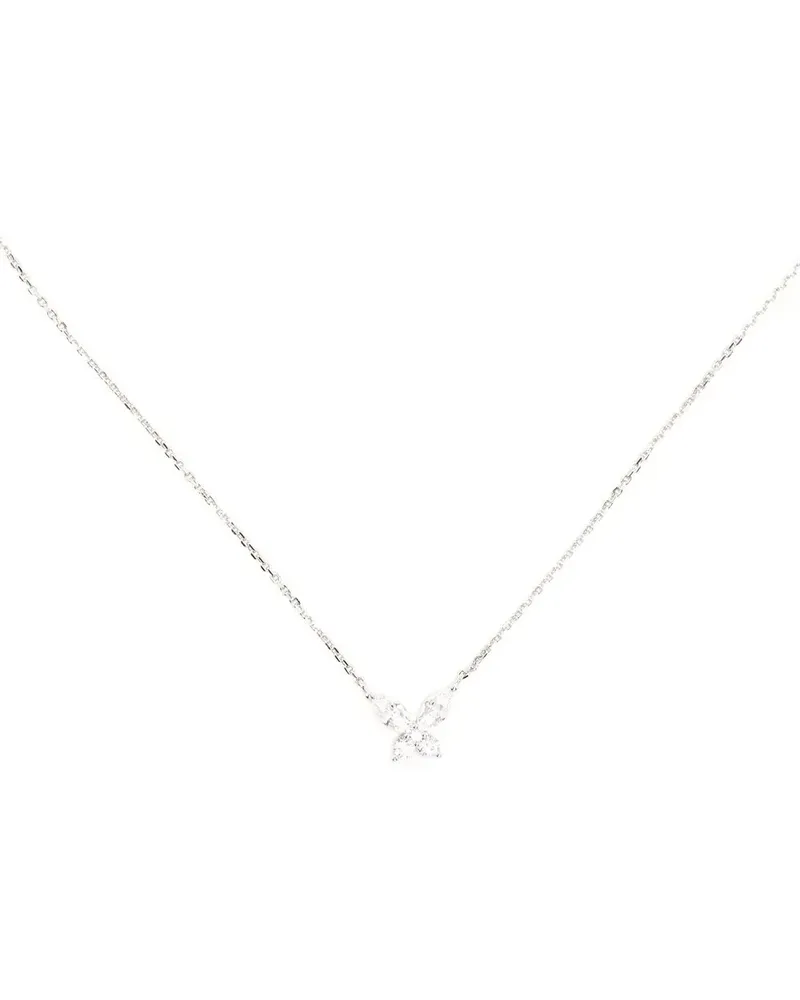 APM Monaco Halskette mit Schmetterling - Silber Silber