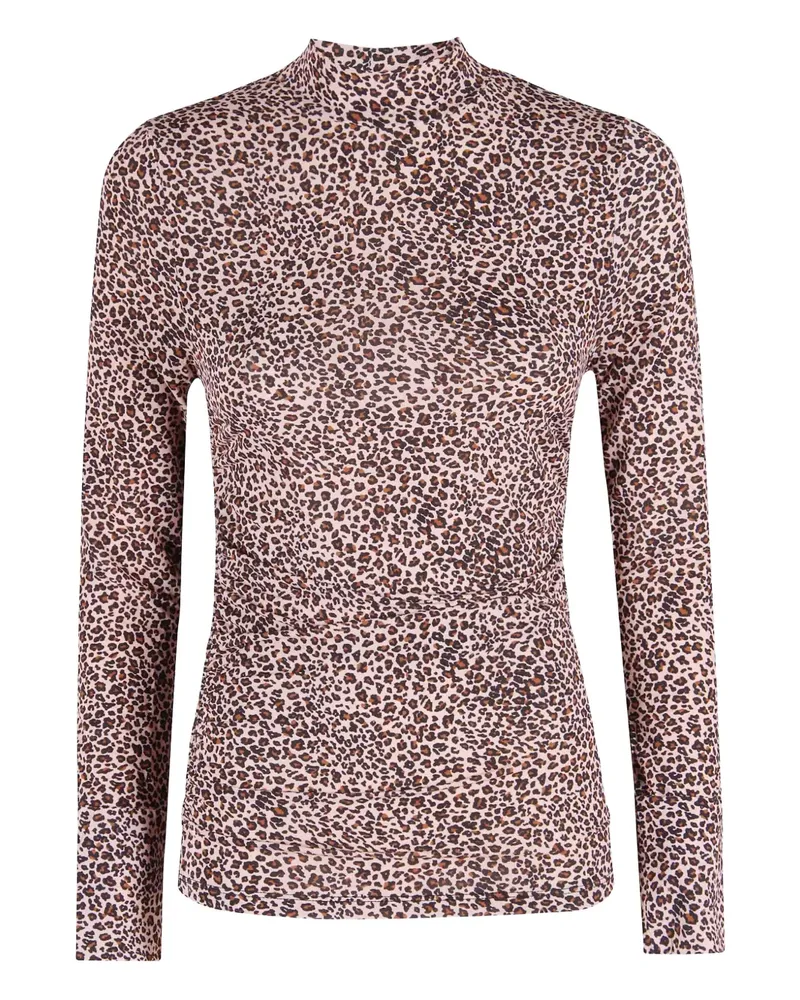 FARM Rio Oberteil mit Leoparden-Print - Rosa Rosa