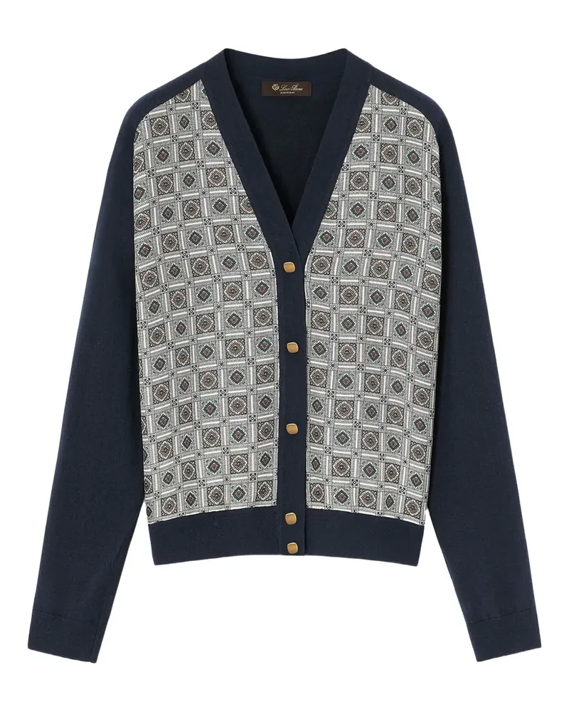 Loro Piana Mendoza Cardigan - Blau Blau