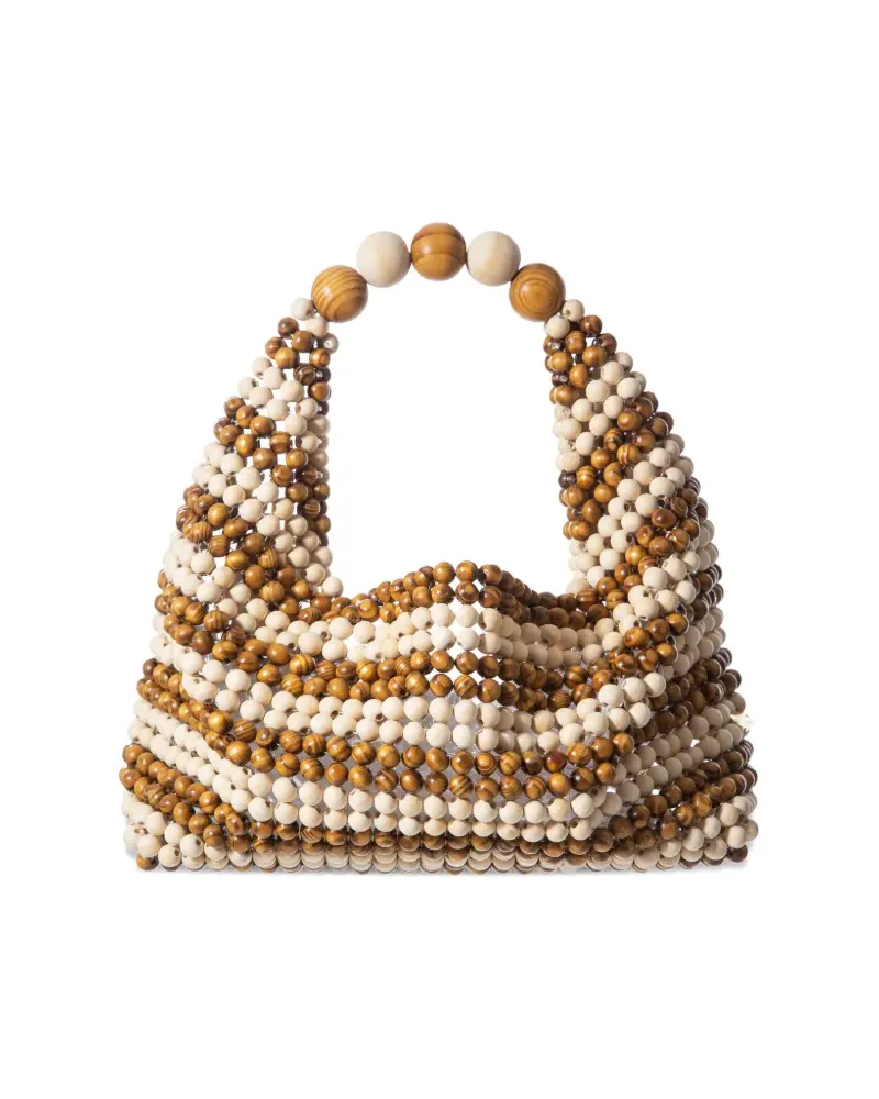 0711 Jodie beaded tote bag - Braun Braun