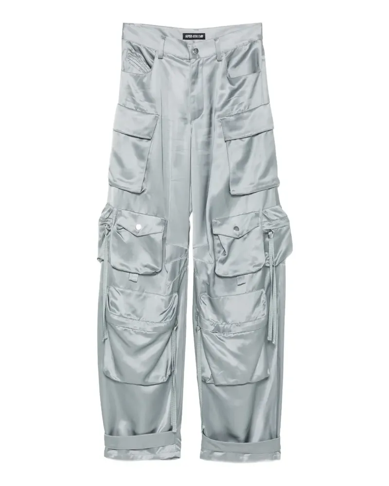 ATTICO Superattico10 cargo pants - Blau Blau