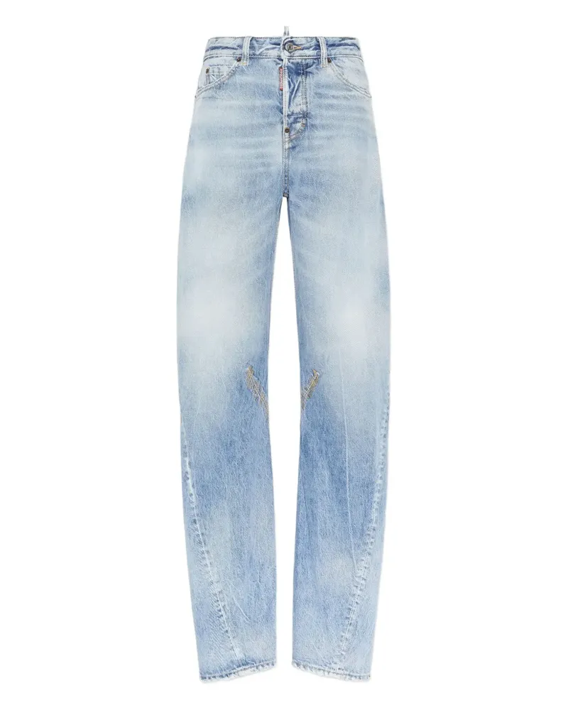 Dsquared2 Jeans mit Ziernähten - Blau Blau