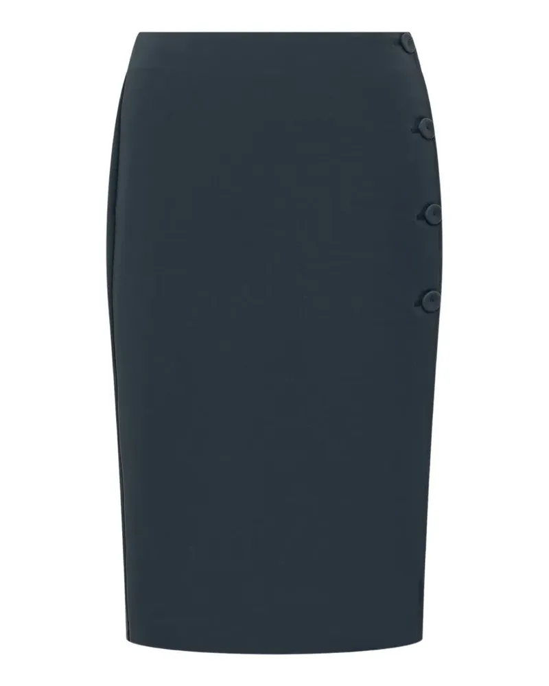 Pinko button-detail midi skirt - Blau Blau