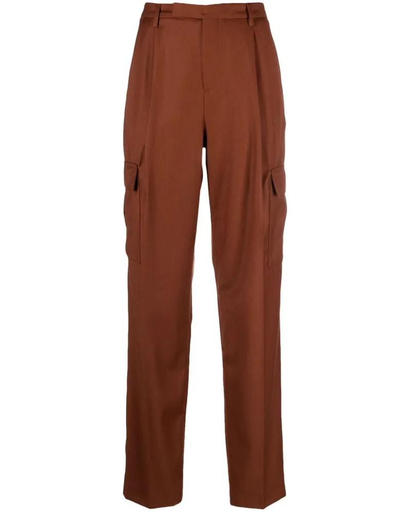 Briglia 1949 Cargohose mit Falten Orange