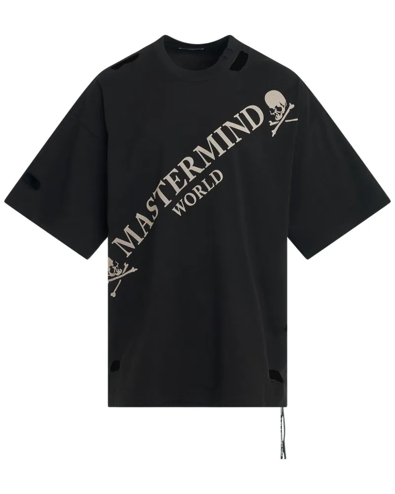 Mastermind World T-Shirt mit Print Schwarz