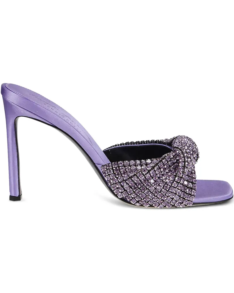 Sergio Rossi Sandalen mit Kristallen 115mm - Violett Violett