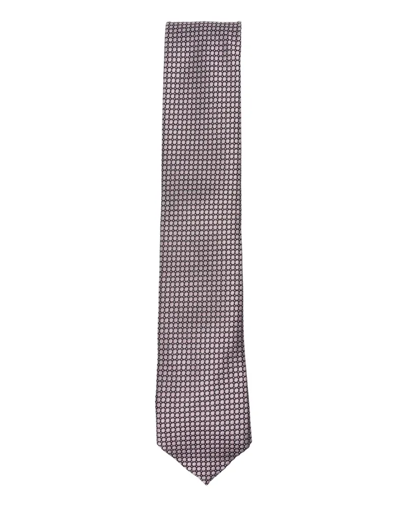 Ermenegildo Zegna Krawatte aus Seide - Rosa Rosa