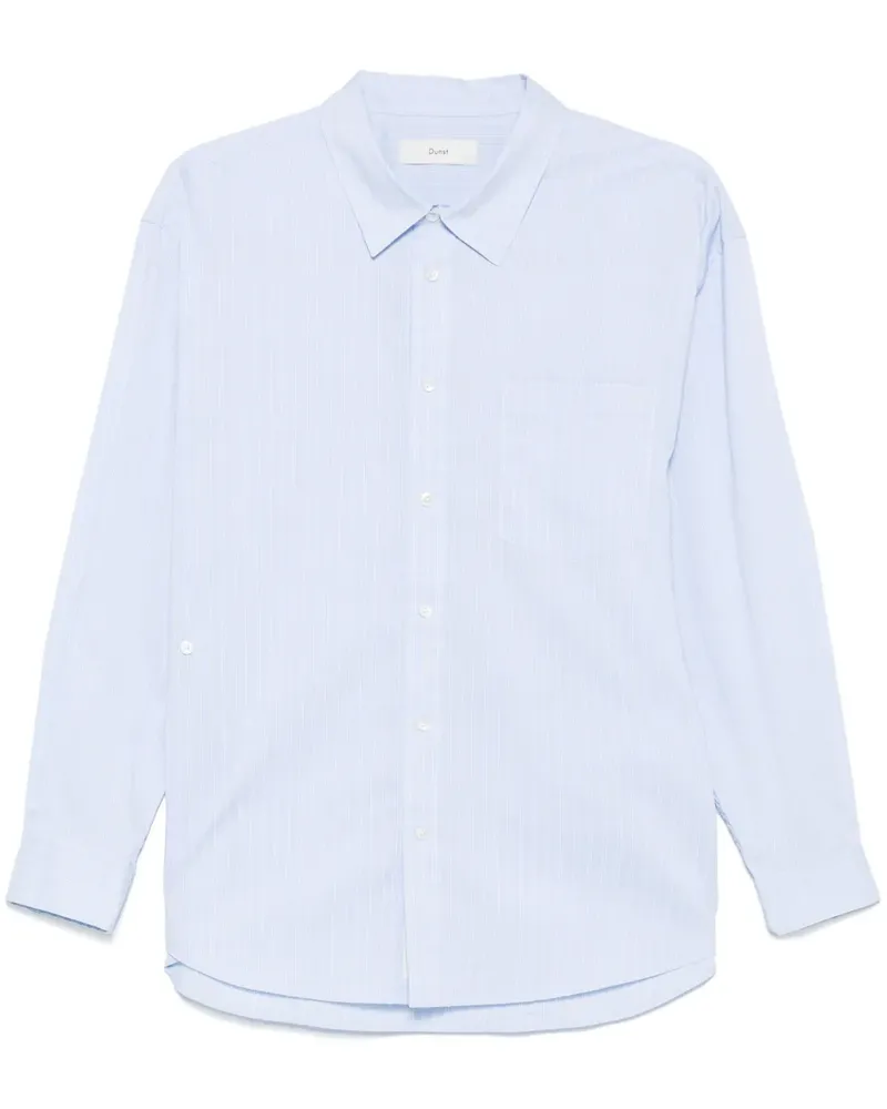 Dunst Gestreiftes Hemd - Blau Blau