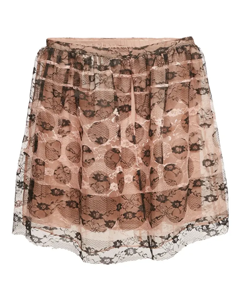 RED Valentino Rock aus Tüll - Nude Nude