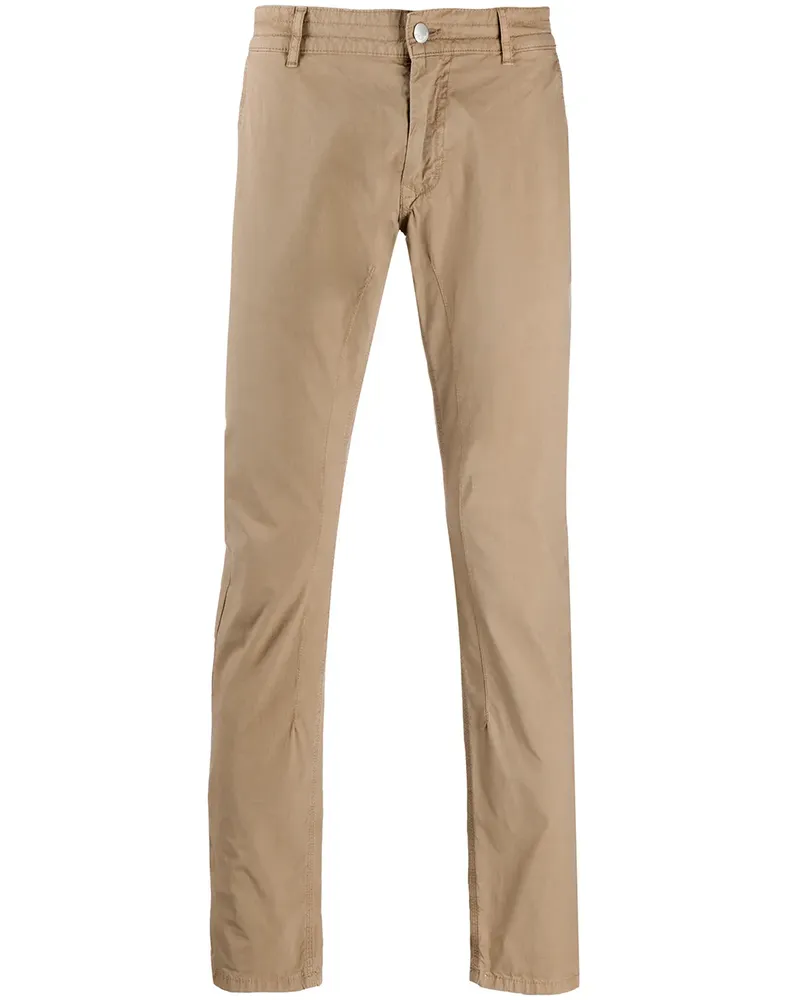 Daniele Alessandrini Schmale Chino - Braun Braun