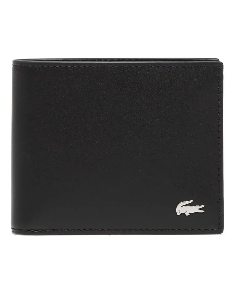 Lacoste Portemonnaie mit Logo - Schwarz Schwarz