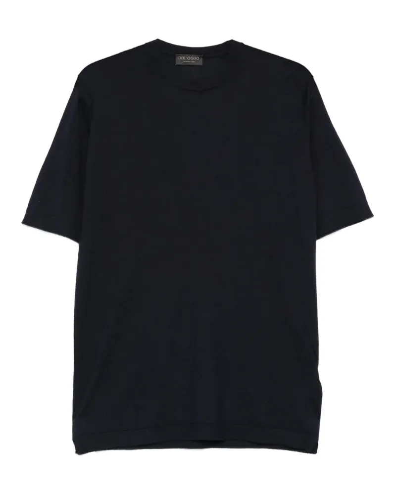 Dell'oglio T-Shirt mit Rundhalsausschnitt - Blau Blau