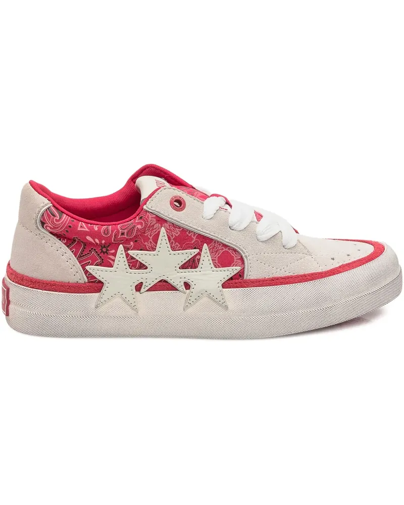 Amiri Bandana Skate Sneakers mit Paisley-Print - Rot Rot